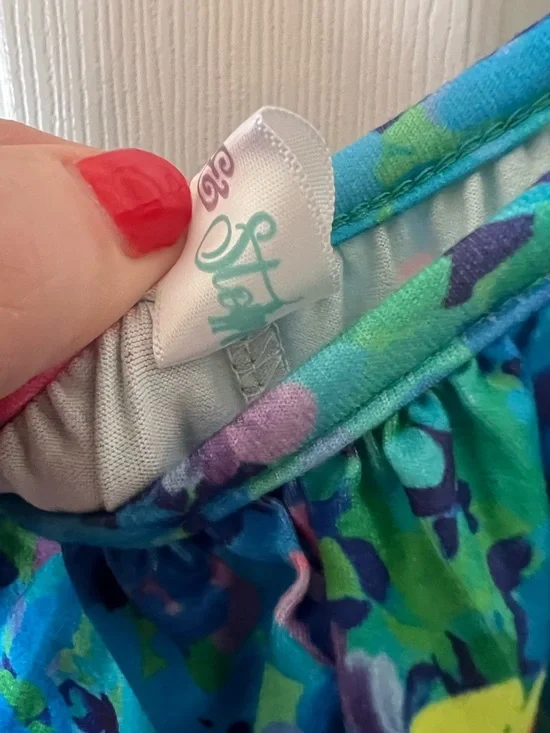 Shirley & Stone Floral Boho Spaghetti Strap Wide Leg Stretch Jumpsuit Large EUC - Picture 7 of 9